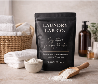 Laundry Lab Co. Signature Laundry Powder Lavender – 100 oz (Up to 22 Loads)