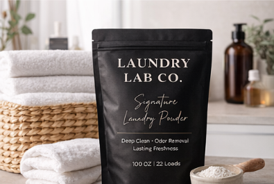 Laundry Lab Co. Signature Laundry Powder Lavender – 100 oz (Up to 22 Loads)